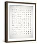 Word Search-Clara Wells-Framed Giclee Print