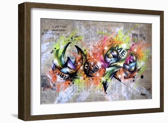 Word-Taka Sudo-Framed Giclee Print