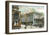 Worden Hotel, Saratoga Springs, New York-null-Framed Art Print