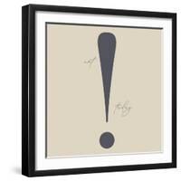 Wordplay III-Sasha-Framed Giclee Print