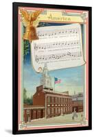 Words and Music, America-null-Framed Art Print