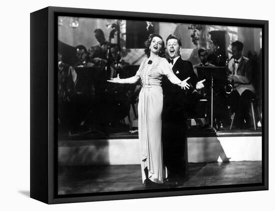 Words And Music, Judy Garland, Mickey Rooney, 1948-null-Framed Stretched Canvas