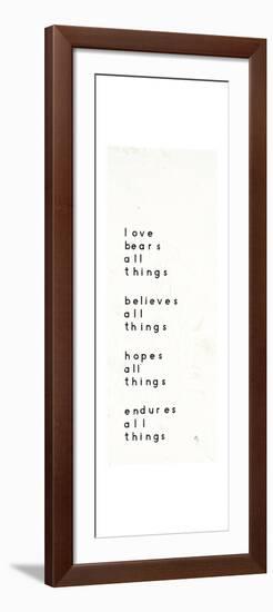 Words of Encouragement I-Emily Adams-Framed Art Print