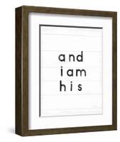 Words of Encouragement VIII on White Wood-Emily Adams-Framed Art Print