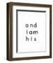 Words of Encouragement VIII on White Wood-Emily Adams-Framed Art Print