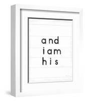 Words of Encouragement VIII on White Wood-Emily Adams-Framed Art Print