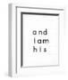 Words of Encouragement VIII on White Wood-Emily Adams-Framed Art Print