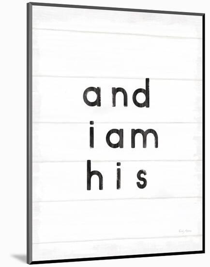 Words of Encouragement VIII on White Wood-Emily Adams-Mounted Art Print