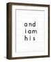 Words of Encouragement VIII on White Wood-Emily Adams-Framed Art Print