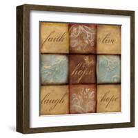 Words of Inspiration Hope-Artique Studio-Framed Art Print