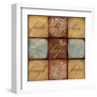 Words of Inspiration Hope-Artique Studio-Framed Art Print