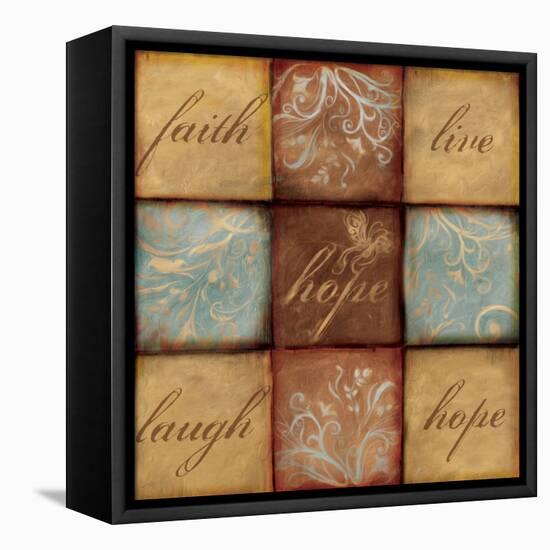 Words of Inspiration Hope-Artique Studio-Framed Stretched Canvas