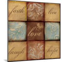 Words of Inspiration Love-Artique Studio-Mounted Art Print