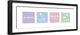 Words of Kindness V-The Vintage Collection-Framed Giclee Print