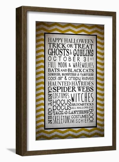 Words of October-Kimberly Glover-Framed Premium Giclee Print