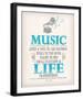 Words of Truth I-The Vintage Collection-Framed Giclee Print