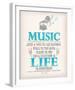 Words of Truth I-The Vintage Collection-Framed Giclee Print