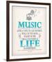 Words of Truth I-The Vintage Collection-Framed Giclee Print