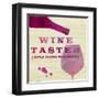 Words of Wine 2-Lola Bryant-Framed Art Print