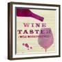 Words of Wine 2-Lola Bryant-Framed Art Print