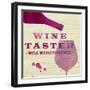 Words of Wine 2-Lola Bryant-Framed Art Print