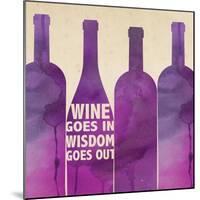 Words of Wine 4-Lola Bryant-Mounted Art Print