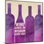 Words of Wine 4-Lola Bryant-Mounted Art Print