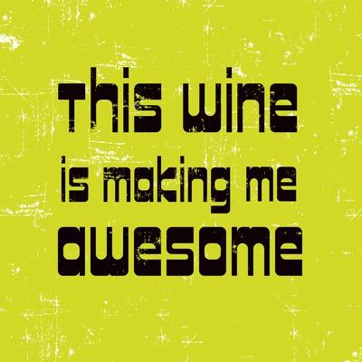 'Words of Wine 5' Prints Lola Bryant