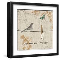 Words that Count I-Pela Design-Framed Art Print