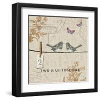 Words that Count II-Pela Design-Framed Art Print