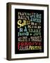 Words to Live by II-Todd Williams-Framed Art Print