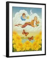 Wordsworth's Daffodils, 2004-Frances Broomfield-Framed Giclee Print