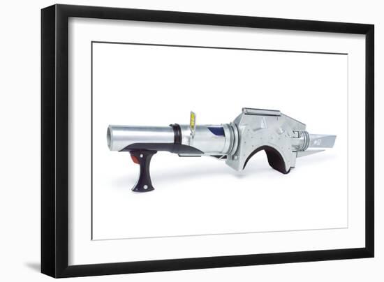 Worf's Isomagnetic Disintegrator Rifle-null-Framed Giclee Print