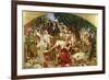 Work', 1852-65-Ford Madox Brown-Framed Giclee Print