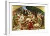 Work', 1852-65-Ford Madox Brown-Framed Giclee Print