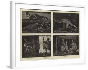 Work at a Coal Mine, II-Joseph Nash-Framed Giclee Print