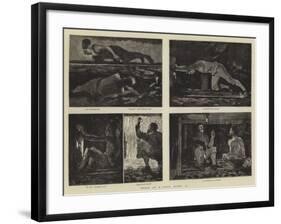 Work at a Coal Mine, II-Joseph Nash-Framed Giclee Print