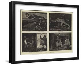 Work at a Coal Mine, II-Joseph Nash-Framed Giclee Print