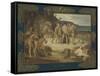 Work, c.1863-Pierre Puvis de Chavannes-Framed Stretched Canvas