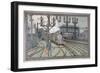 'Work', c1910-James Akerman-Framed Giclee Print