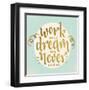 Work Dream-Kimberly Allen-Framed Art Print