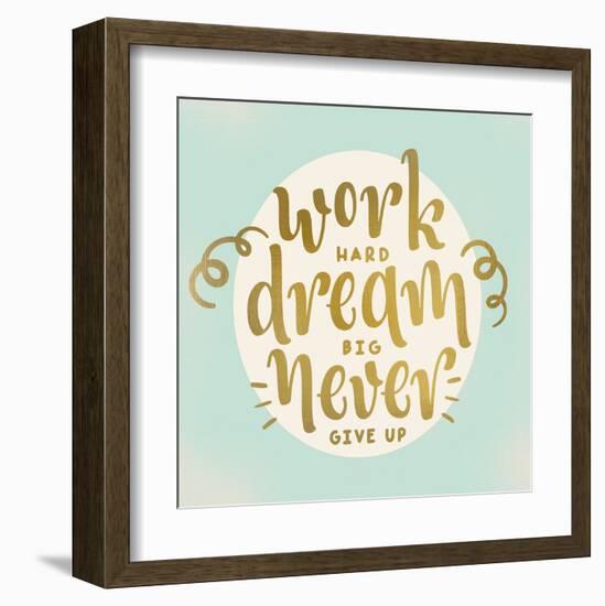 Work Dream-Kimberly Allen-Framed Art Print