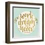 Work Dream-Kimberly Allen-Framed Art Print