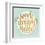 Work Dream-Kimberly Allen-Framed Art Print