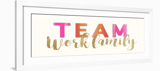 Work Family-Bella Dos Santos-Framed Premium Giclee Print