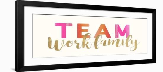 Work Family-Bella Dos Santos-Framed Premium Giclee Print