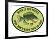 Work for People Who Don't Fish-Mark Frost-Framed Giclee Print