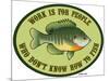 Work for People Who Don't Fish-Mark Frost-Mounted Giclee Print