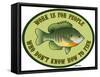 Work for People Who Don't Fish-Mark Frost-Framed Stretched Canvas