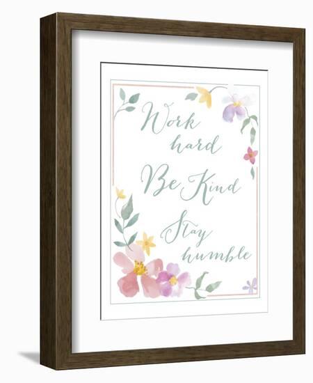 Work Hard-Fiona Stokes-Gilbert-Framed Giclee Print